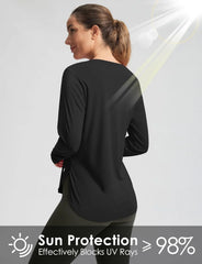 G Gradual Women's Sun Shirts UPF 50+ Long Sleeve Workout Hiking Tops