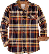 Legendary Whitetails Mens Flannel Long Sleeve Button Down 100% Cotton Shirt