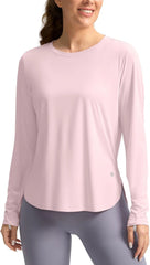G Gradual Women's Sun Shirts UPF 50+ Long Sleeve Workout Hiking Tops