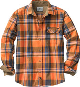 Legendary Whitetails Mens Flannel Long Sleeve Button Down 100% Cotton Shirt