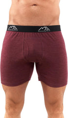 100% Merino Wool Underwear Mens - 1-2 Pack Boxer Briefs for Men 17.5um