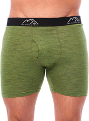 100% Merino Wool Underwear Mens - 1-2 Pack Boxer Briefs for Men 17.5um