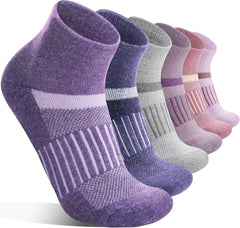 Anlisim Merino Wool Ankle Running Hiking Socks for Women and Men