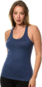 100% Merino Wool Tank Top Women - Active Sleeveless Undershirt Base Layer