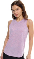100% Merino Wool Tank Top Women - Active Sleeveless Undershirt Base Layer