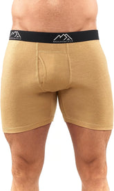 100% Merino Wool Underwear Mens - 1-2 Pack Boxer Briefs for Men 17.5um