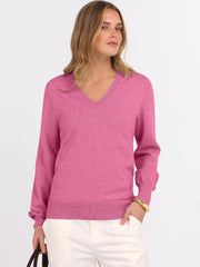 ANRABESS Women’s Fall Long Sleeve V Neck Light Sweaters