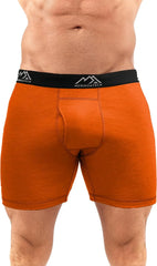 100% Merino Wool Underwear Mens - 1-2 Pack Boxer Briefs for Men 17.5um