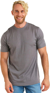 100% Merino Wool T-Shirt Men - Short Sleeve Undershirt Base Layer Top