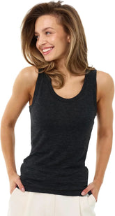 100% Merino Wool Tank Top Women - Active Sleeveless Undershirt Base Layer