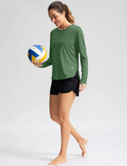 G Gradual Women's Sun Shirts UPF 50+ Long Sleeve Workout Hiking Tops