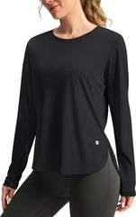 G Gradual Women's Sun Shirts UPF 50+ Long Sleeve Workout Hiking Tops