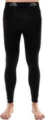 100% Merino Wool Base Layer Mens Long Johns - Thermal Underwear Bottoms
