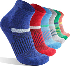 Anlisim Merino Wool Ankle Running Hiking Socks for Women and Men