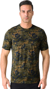 Merino Protect 100% Merino Wool T Shirts for Men Odor Resistance Base Layer Hiking Travel T-Shirt Soft Undershirt