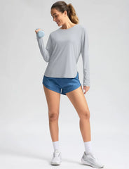G Gradual Women's Sun Shirts UPF 50+ Long Sleeve Workout Hiking Tops