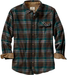 Legendary Whitetails Mens Flannel Long Sleeve Button Down 100% Cotton Shirt