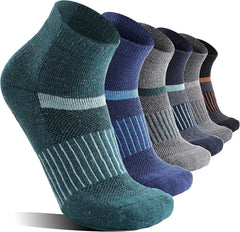Anlisim Merino Wool Ankle Running Hiking Socks for Women and Men