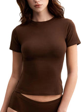 Short Sleeve T Shirts Summer Going Out Tops Active Undershirts Base Layer