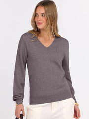 ANRABESS Women’s Fall Long Sleeve V Neck Light Sweaters