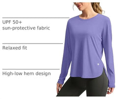 G Gradual Women's Sun Shirts UPF 50+ Long Sleeve Workout Hiking Tops