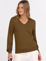 ANRABESS Women’s Fall Long Sleeve V Neck Light Sweaters