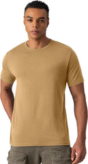 Merino Protect 100% Merino Wool V-Neck T Shirts for Men Odor Resistance Base Layer Hiking Travel T-Shirt Soft Undershirt