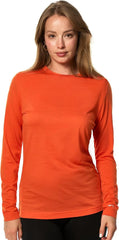 100% Merino Wool Base Layer Women - Thermal Merino Wool Shirt Women