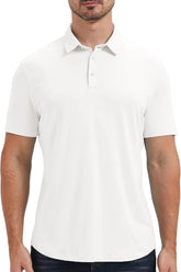 netdraw Men's Ultra Soft Bamboo Viscose Polo Curved Hem S-3XL