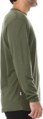 100% Merino Wool - Men's Long Sleeve Crew Shirt - Thermal Base Layer