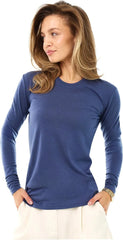 100% Merino Wool Base Layer Women - Thermal Merino Wool Shirt Women