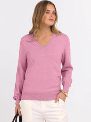 ANRABESS Women’s Fall Long Sleeve V Neck Light Sweaters