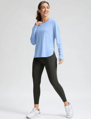 G Gradual Women's Sun Shirts UPF 50+ Long Sleeve Workout Hiking Tops