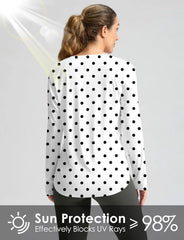 G Gradual Women's Sun Shirts UPF 50+ Long Sleeve Workout Hiking Tops
