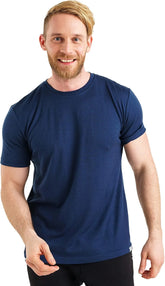 100% Merino Wool T-Shirt Men - Short Sleeve Undershirt Base Layer Top