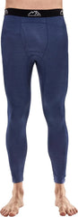 100% Merino Wool Base Layer Mens Long Johns - Thermal Underwear Bottoms