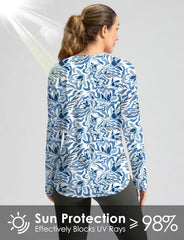 G Gradual Women's Sun Shirts UPF 50+ Long Sleeve Workout Hiking Tops