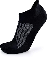 Busy Socks Merino Wool Compression Support Ankle Running Hiking Socks for Men Women, Soft Thick Cushion Tab Socks 3/6 Pairs
