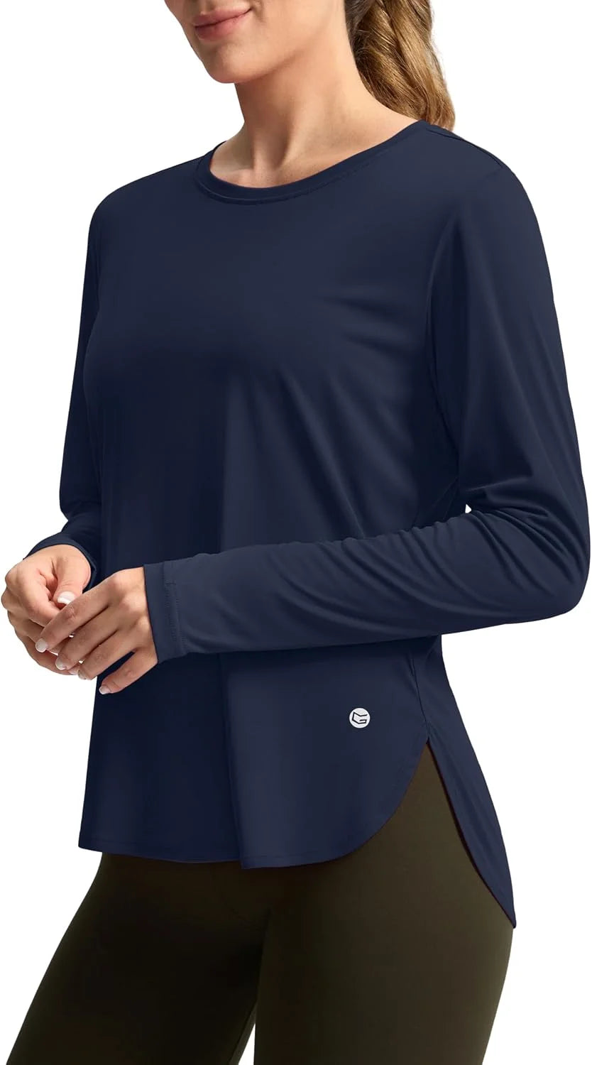 G Gradual Women's Sun Shirts UPF 50+ Long Sleeve Workout Hiking Tops