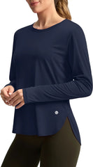 G Gradual Women's Sun Shirts UPF 50+ Long Sleeve Workout Hiking Tops