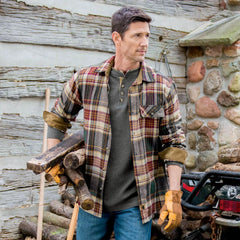 Legendary Whitetails Mens Flannel Long Sleeve Button Down 100% Cotton Shirt
