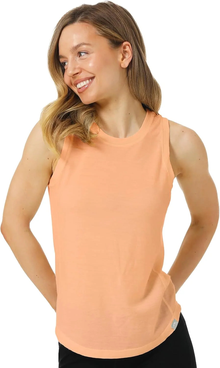 100% Merino Wool Tank Top Women - Active Sleeveless Undershirt Base Layer