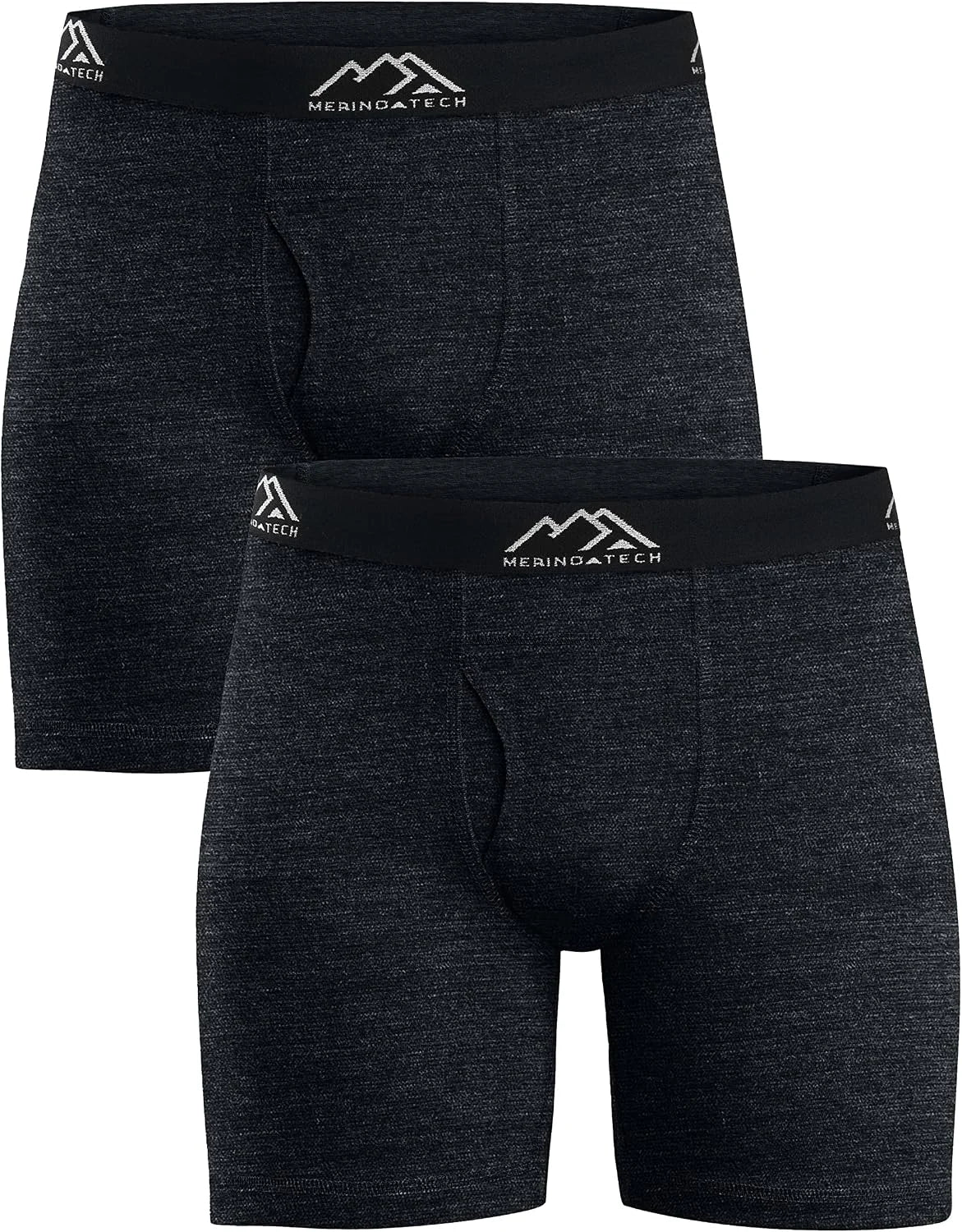 100% Merino Wool Underwear Mens - 1-2 Pack Boxer Briefs for Men 17.5um