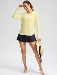 G Gradual Women's Sun Shirts UPF 50+ Long Sleeve Workout Hiking Tops
