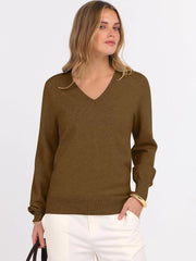 ANRABESS Women’s Fall Long Sleeve V Neck Light Sweaters