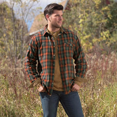 Legendary Whitetails Mens Flannel Long Sleeve Button Down 100% Cotton Shirt