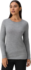 100% Merino Wool Base Layer Women Soft Thermal Long Sleeve Everyday Shirt
