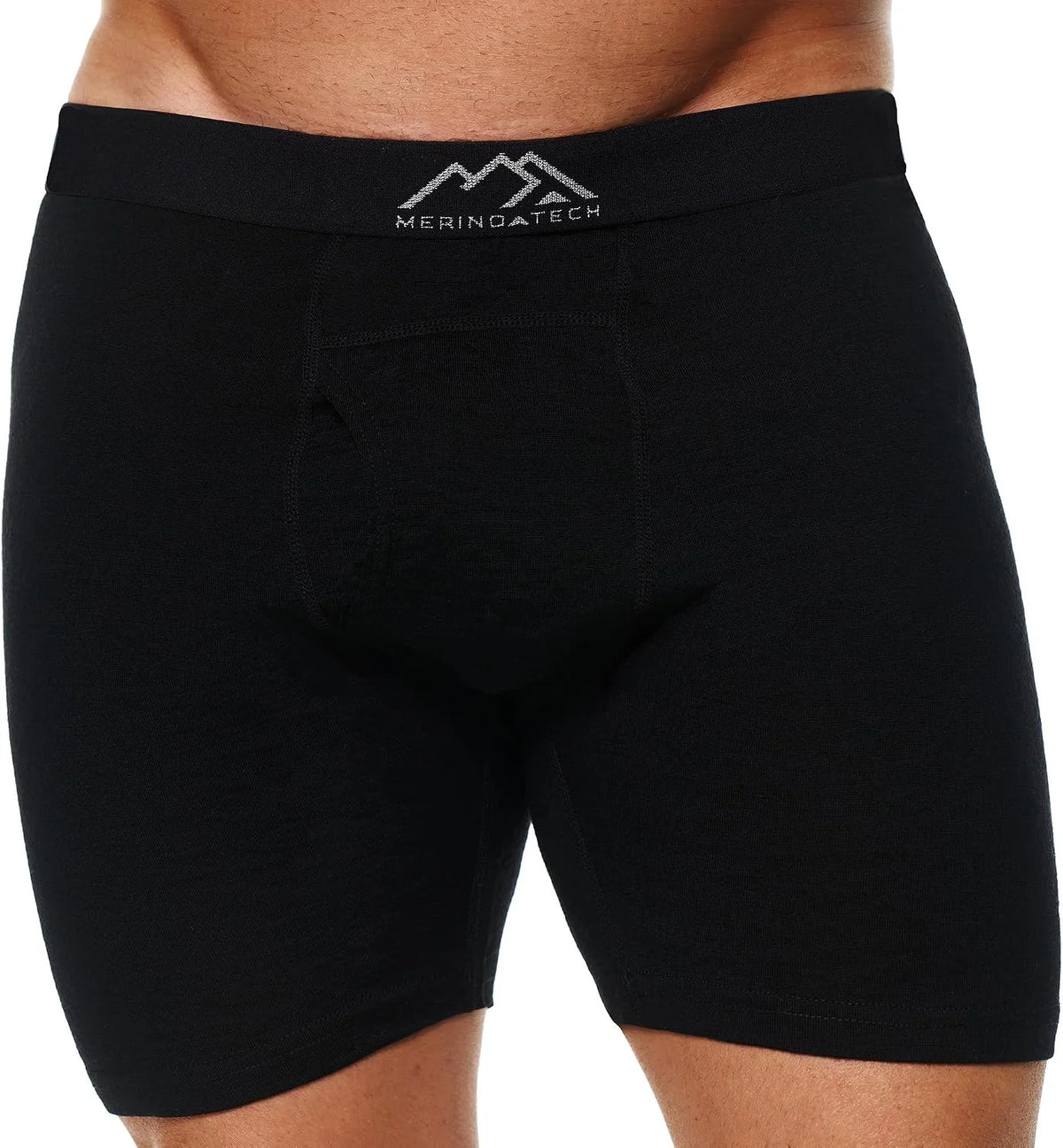 100% Merino Wool Underwear Mens - 1-2 Pack Boxer Briefs for Men 17.5um