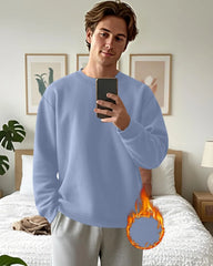 3 Pack Mens Long Sleeve Thermal Shirts Crew Neck Tops
