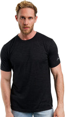 100% Merino Wool T-Shirt Men - Short Sleeve Undershirt Base Layer Top